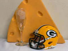 Load image into Gallery viewer, Green Bay Packers - Go Pack Go Champagne Flute 6oz - Pikes Peak Laser Creations
