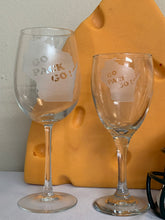 Load image into Gallery viewer, Green Bay Packers - Go Pack Go White Wine Glass 10.25oz - Pikes Peak Laser Creations
