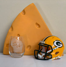 Load image into Gallery viewer, Green Bay Packers - Go Pack Go Stemless Wine Glass 17oz - Pikes Peak Laser Creations
