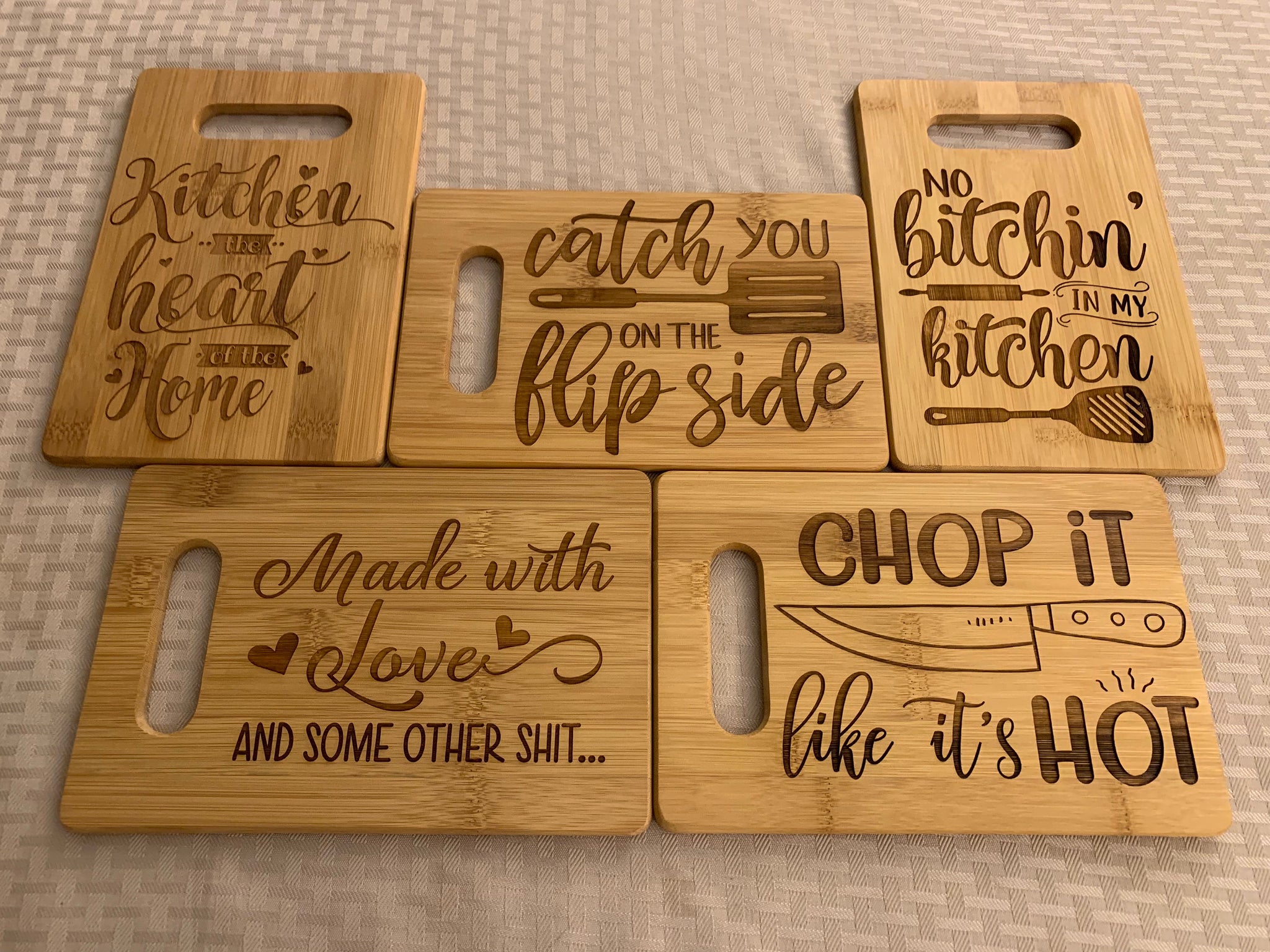 Small Cutting Boards With Sassy Plant Sayings – The Cracked Pig